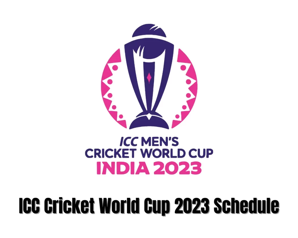 ICC Cricket World Cup 2023 Schedule PDF