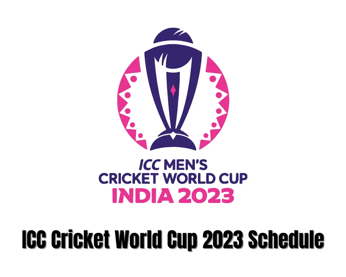 ICC Cricket World Cup 2023 Schedule PDF