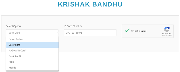 Krishak Bandhu Status Check